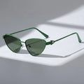 Aria Metal Cat Eye Sunglasses