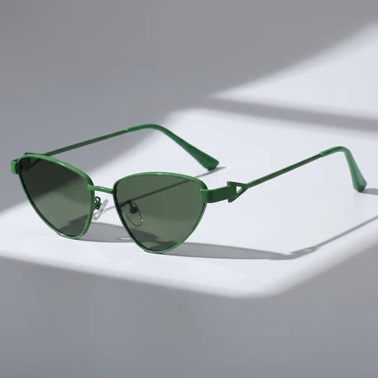 Aria Metal Cat Eye Sunglasses