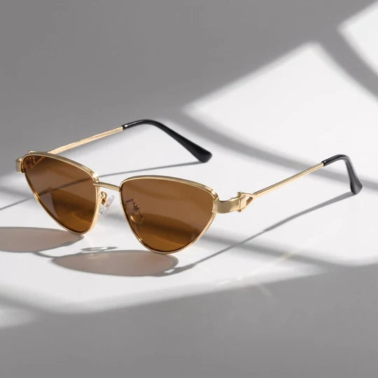 Aria Metal Cat Eye Sunglasses
