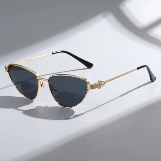 Aria Metal Cat Eye Sunglasses