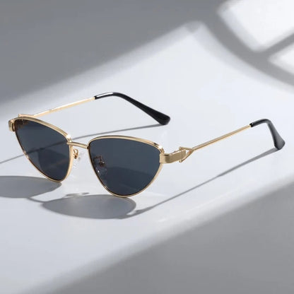 Aria Metal Cat Eye Sunglasses