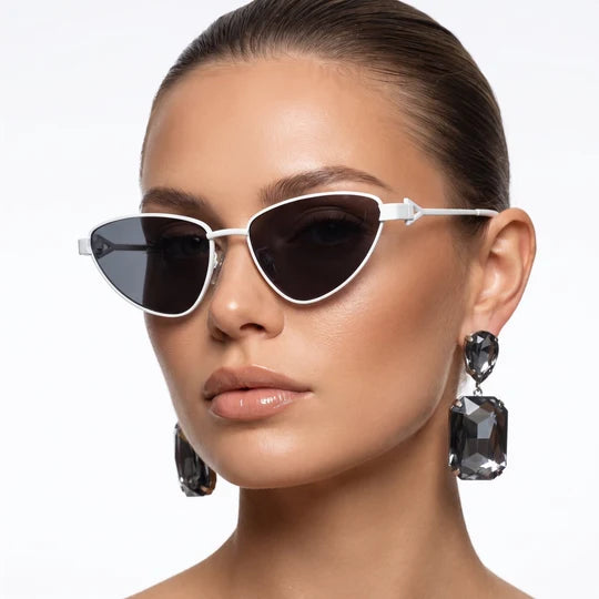 Aria Metal Cat Eye Sunglasses