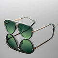 Aurora Transparent Aviator Sunglasses
