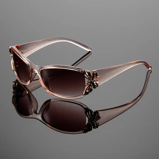 Serena Butterfly Decor Sunglasses