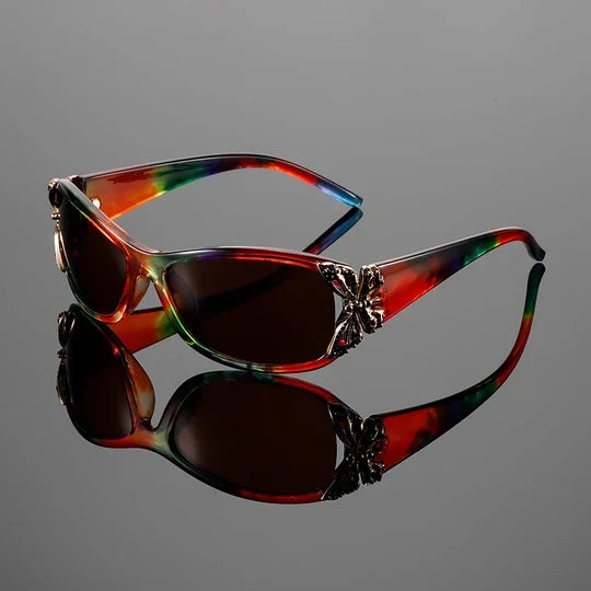 Serena Butterfly Decor Sunglasses